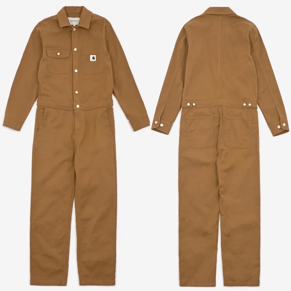 Carhartt WIP Tara Women's Coveralls One-Piece Jumpsuit Boiler Suit Hamilton XS - Picture 16 of 16